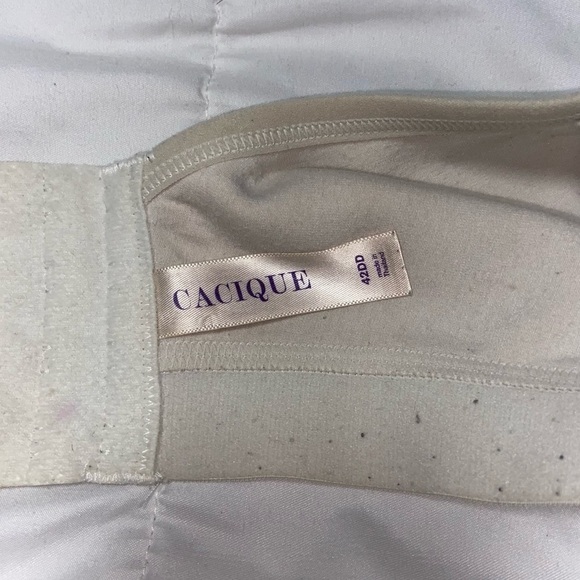 Cacique 42DD Wire Free Wireless Full Coverage Bra - Picture 3 of 3